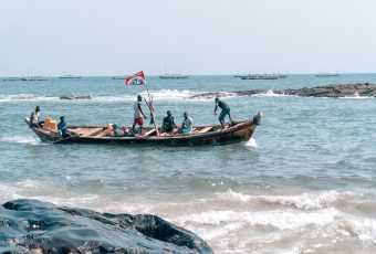 Boat in Ghana