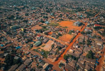 Aerial View of Accra